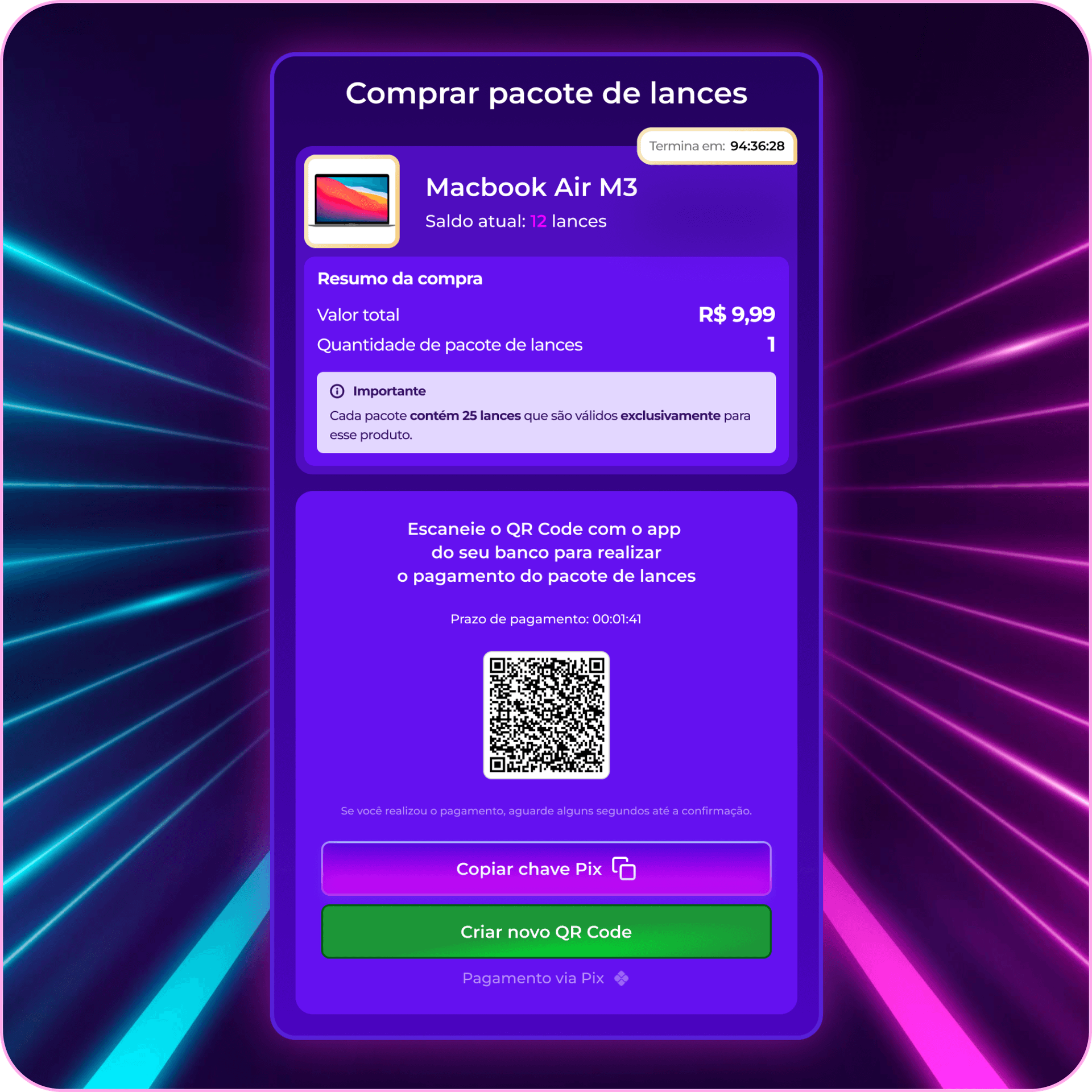 Compra de moedas